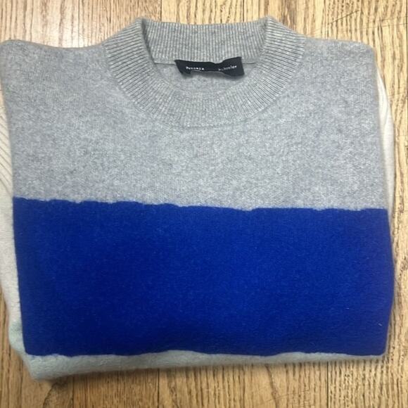 PROENZA SCHOULER COLORBLOCK 100% CASHMERE‎ SWEATER SIZE S - Picture 9 of 9